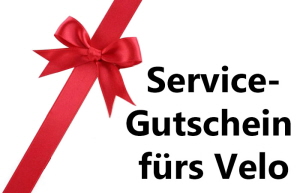 Geschenke-Tipp Service-Gutschein fürs Velo