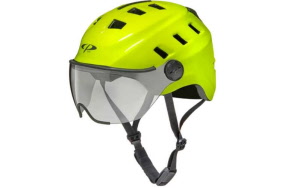 CP Bike CHIMO Helmet visor clear fluo yellow shiny