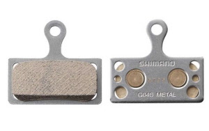 Shimano Bremsbeläge G04S Metall Paar