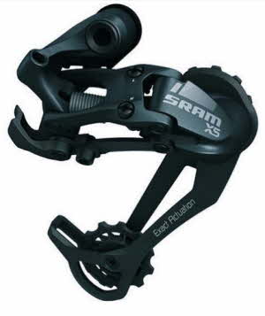 Schaltwerk X5 10-fach Long Cage schwarz 