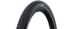 Schwalbe Pneu G-One Overland 28x2.00C Addix Green TL-Ready mit Reflexstreifen black