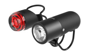 Knog Lichtset Plugger Twinpack black