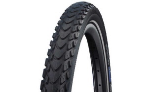 Schwalbe Pneu Marathon Mondial 700x40C Falt mit Reflexstreifen black