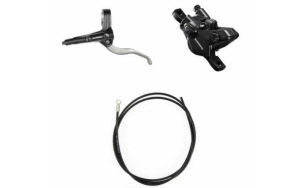 Shimano Scheibenbremsen-Set BR-MT410 mit BL-MT401 vorne silber